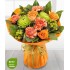 Orange World Vase Bouquet